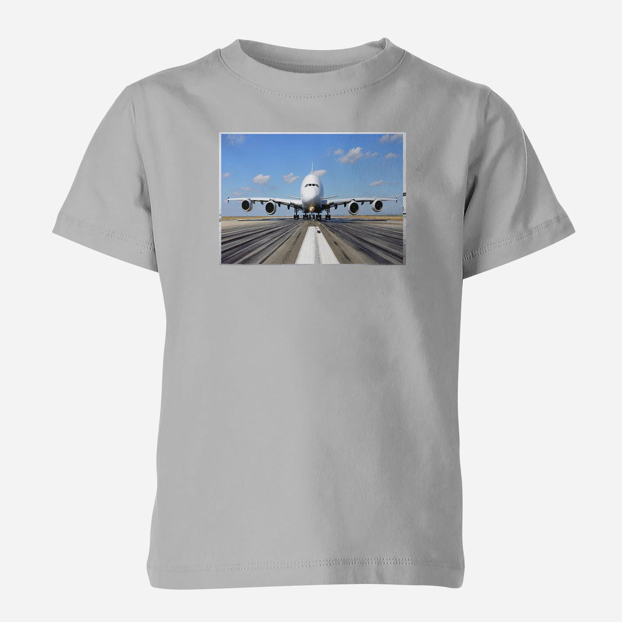 Mighty Airbus A380 Designed Children T-Shirts