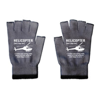 Thumbnail for Helicopter [Noun] Designed Cut Gloves