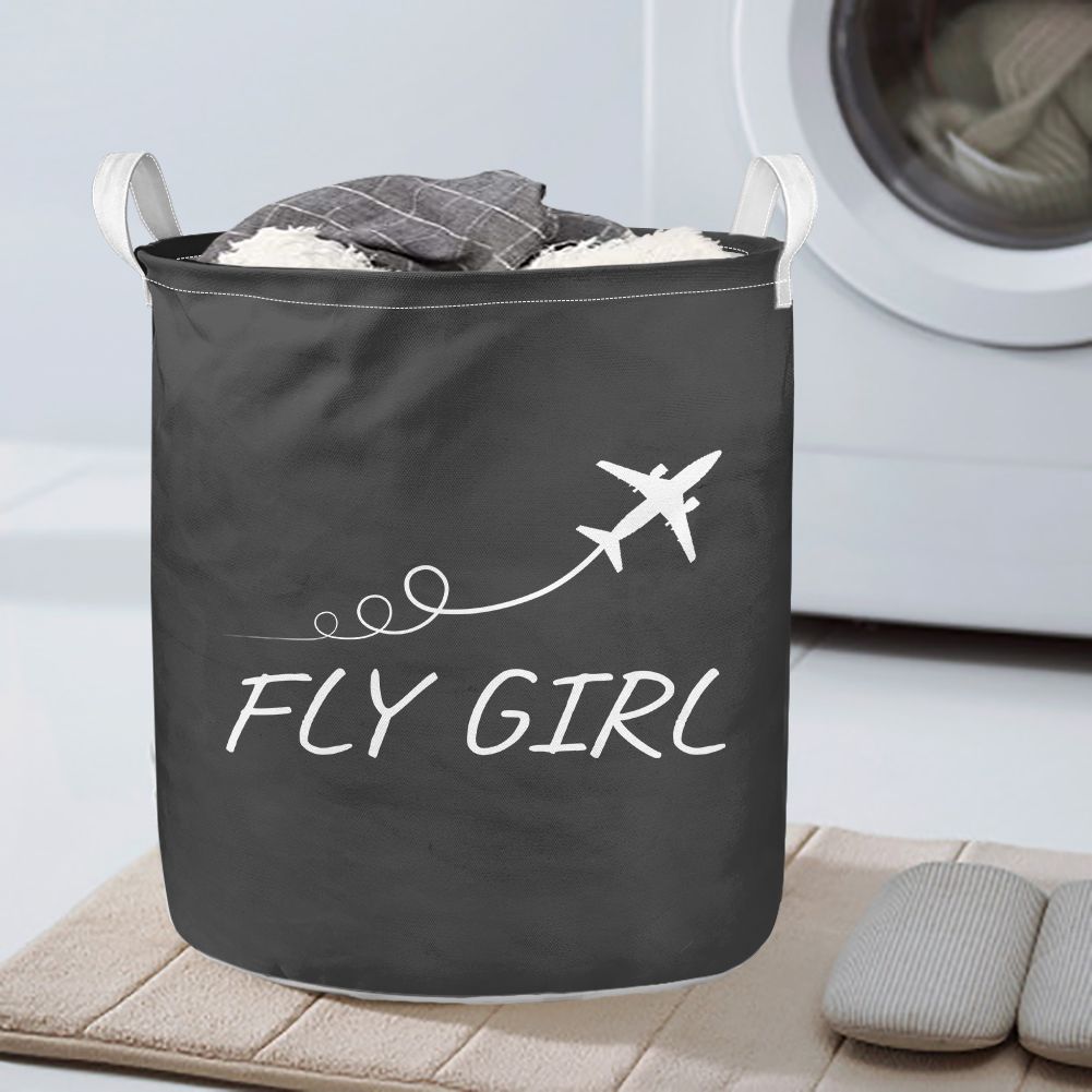 Just Fly It & Fly Girl Designed Laundry Baskets
