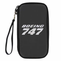 Thumbnail for Boeing 747 & Text Designed Travel Cases & Wallets