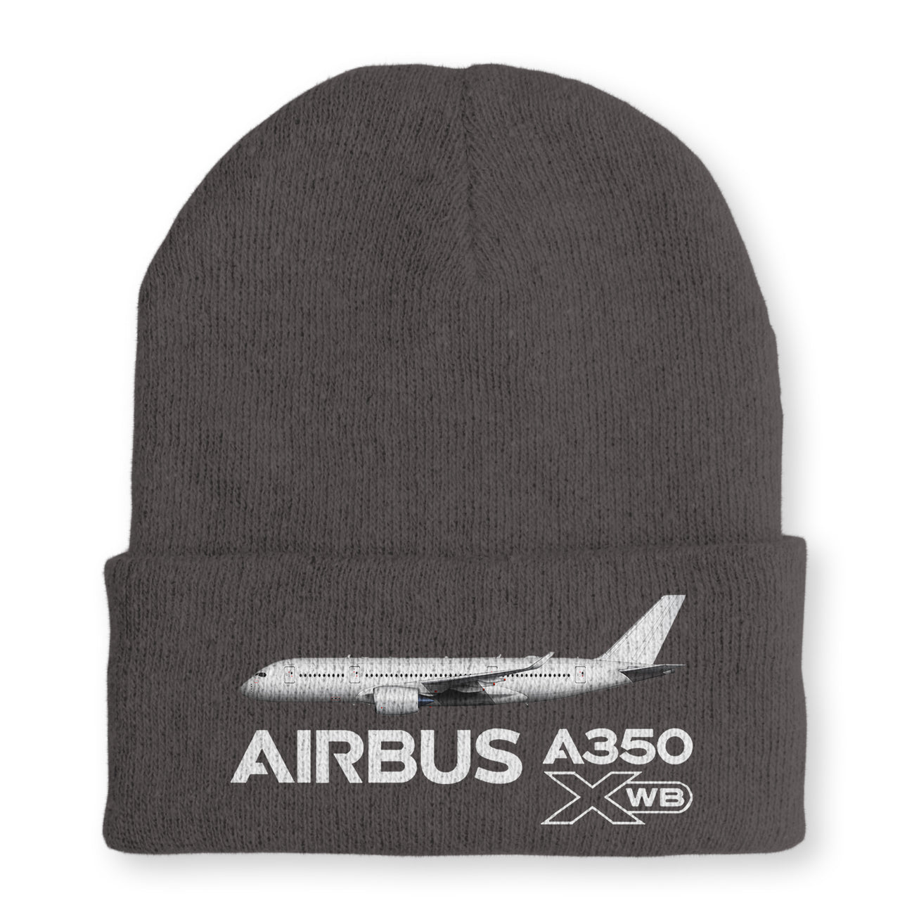 The Airbus A350 WXB Embroidered Beanies