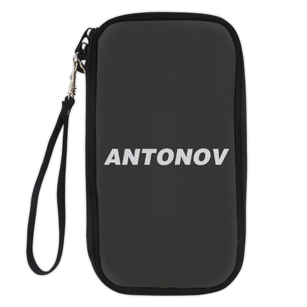 Antonov & Text Designed Travel Cases & Wallets