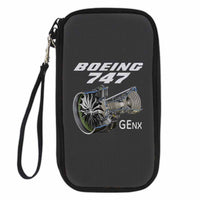 Thumbnail for Boeing 747 & GENX Engine Designed Travel Cases & Wallets