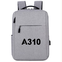 Thumbnail for A310 Flat Text Designed Super Travel Bags