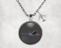 Thumbnail for Multicolor Airplane Designed Necklaces