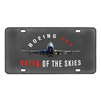 Thumbnail for Boeing 747 Queen of the Skies Designed Metal (License) Plates