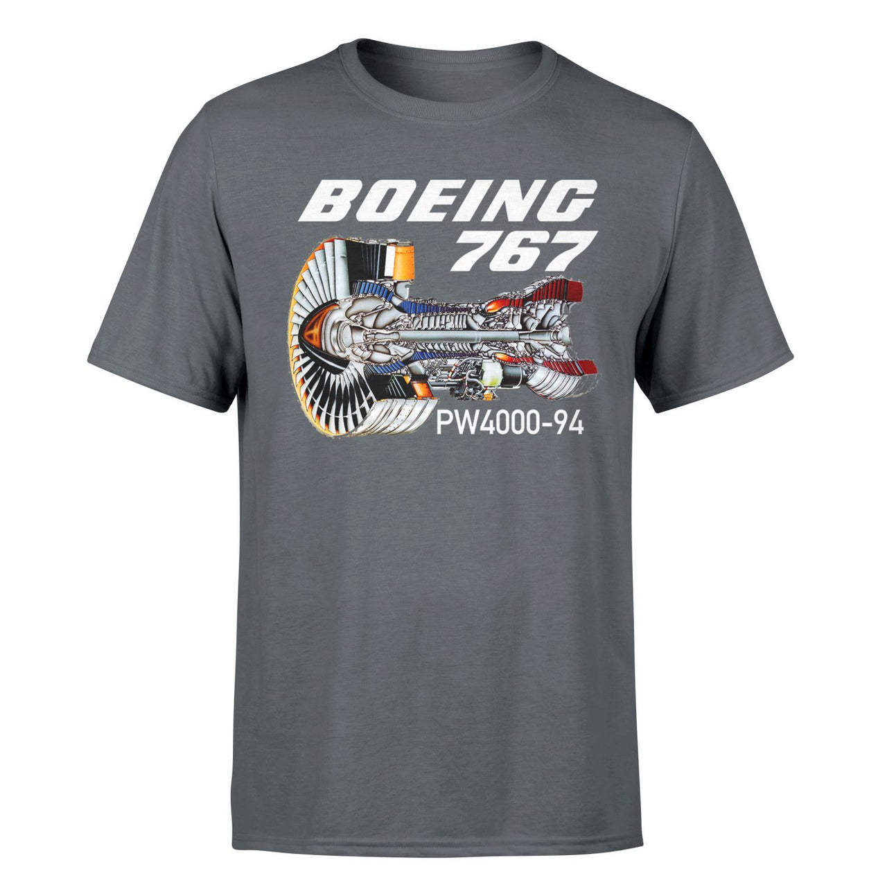Boeing 767 Engine (PW4000-94) Designed T-Shirts