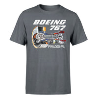 Thumbnail for Boeing 767 Engine (PW4000-94) Designed T-Shirts