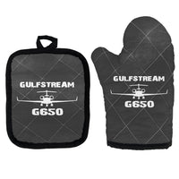 Thumbnail for Gulfstream G650 & Plane Designed Kitchen Glove & Holder