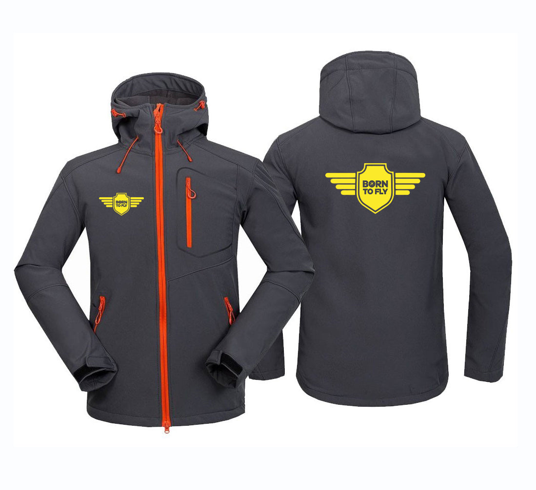 Born To Fly & Badge Polar Style Jackets
