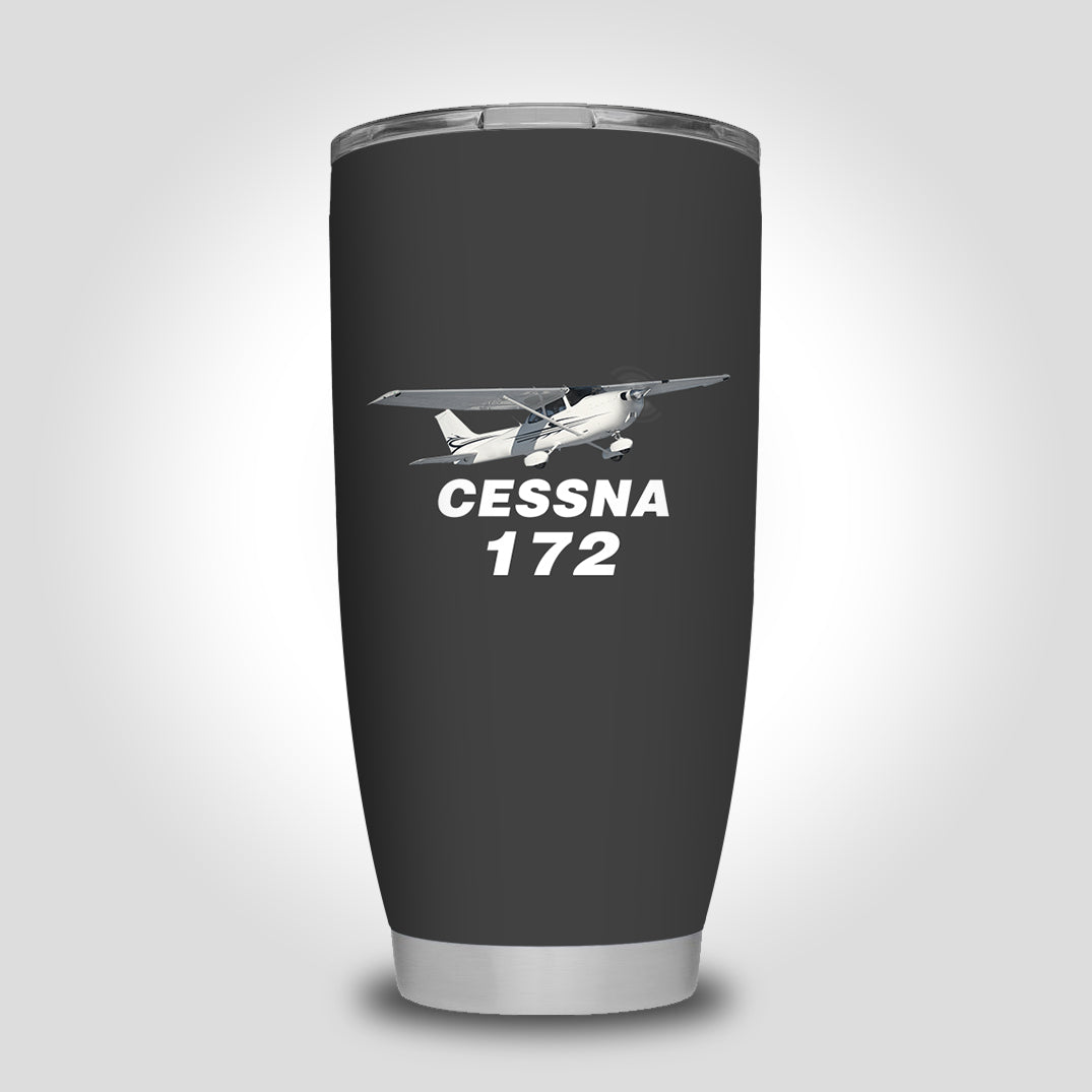 The Cessna 172 Designed Tumbler Travel Mugs