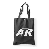 Thumbnail for ATR & Text Designed Tote Bags