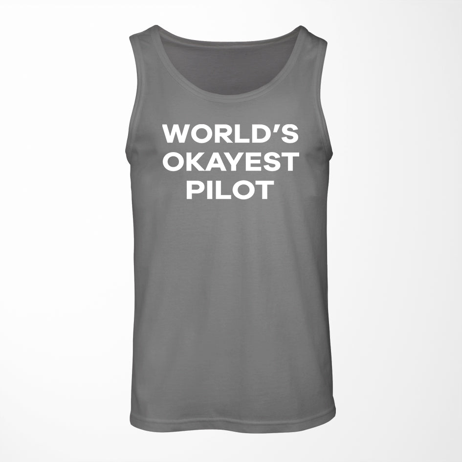 World's Okayest Pilot Designed Tank Tops