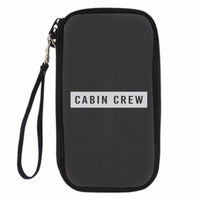 Thumbnail for Cabin Crew Text Designed Travel Cases & Wallets