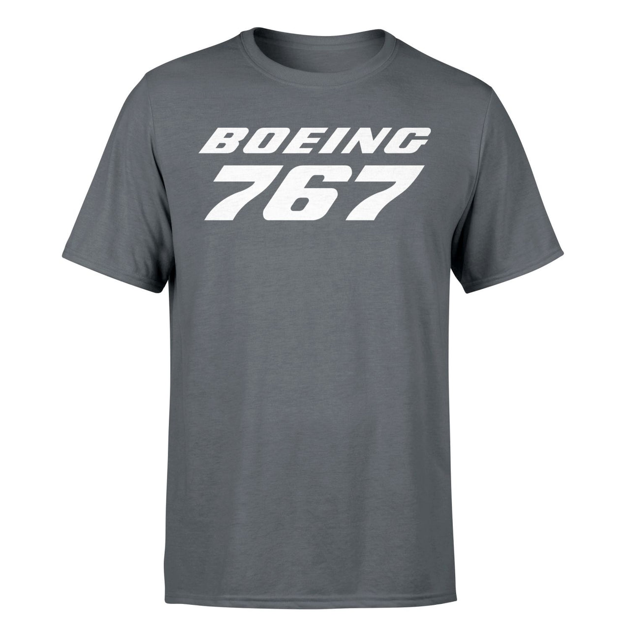 Boeing 767 & Text Designed T-Shirts