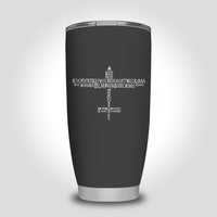 Thumbnail for Propeller Shape Aviation Alphabet Designed Tumbler Travel Mugs