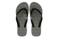 Thumbnail for Fighter Machine Designed Slippers (Flip Flops)
