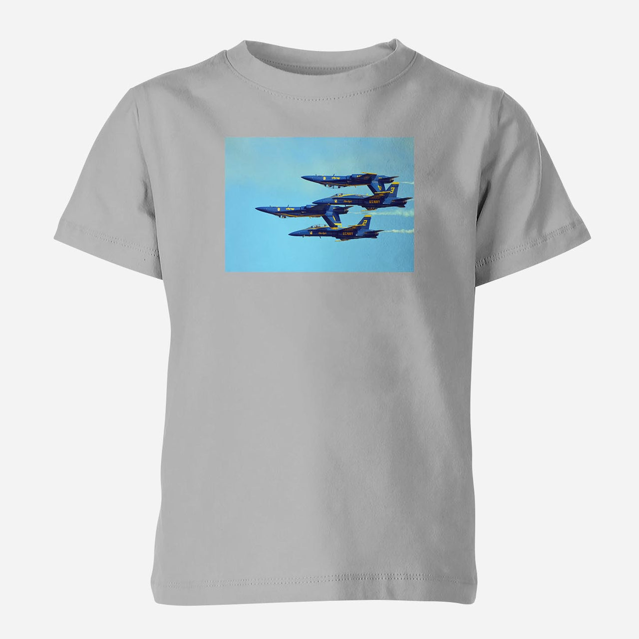 US Navy Blue Angels Designed Children T-Shirts