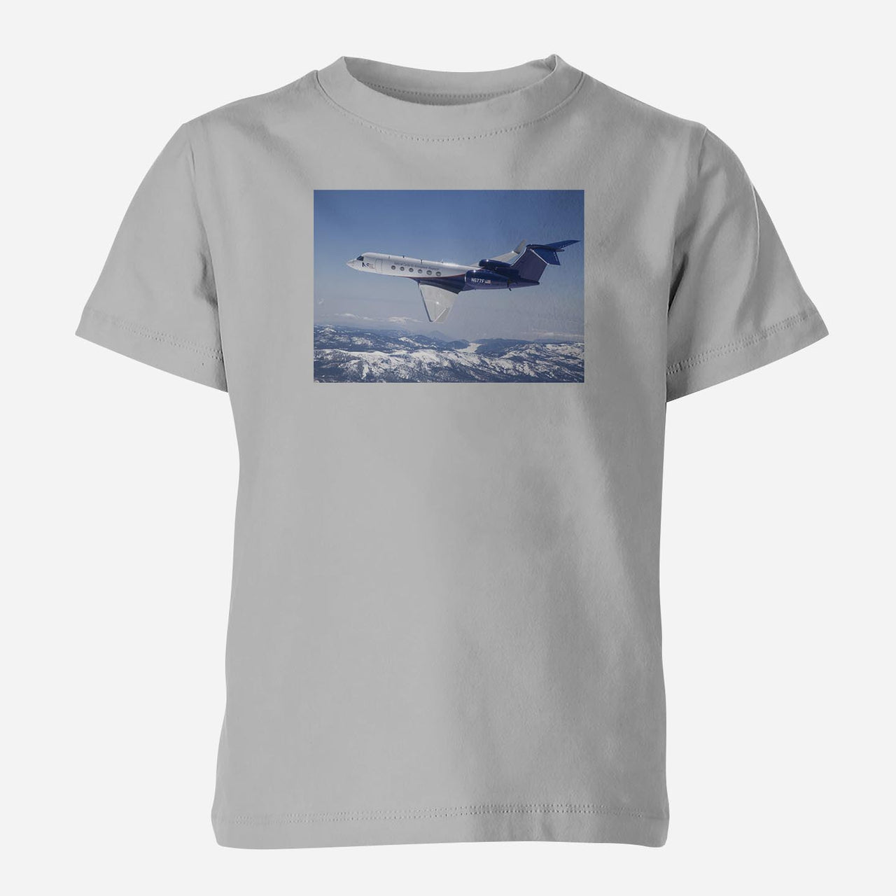 Cruising Gulfstream Jet Designed Children T-Shirts