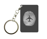 Thumbnail for Aviation Finger Print Designed Key Chains