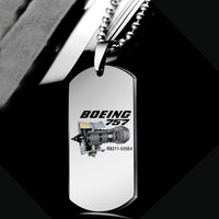 Thumbnail for Boeing 757 & Rolls Royce Engine (RB211) Designed Metal Necklaces
