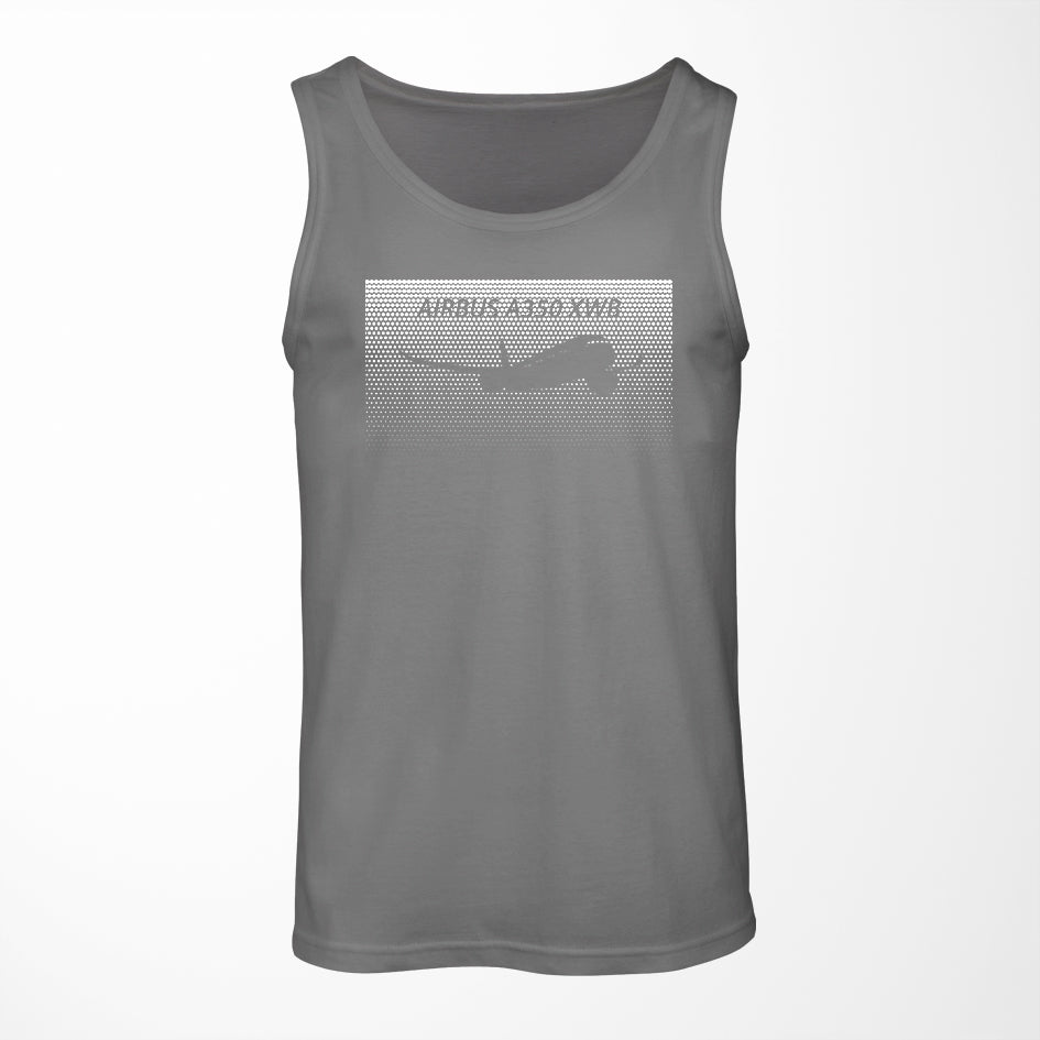 Airbus A350XWB & Dots Designed Tank Tops
