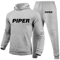 Thumbnail for Piper & Text Designed Hoodies & Sweatpants Set