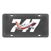 Thumbnail for Super Boeing 747 Intercontinental Designed Metal (License) Plates