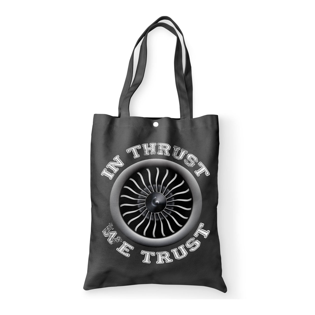 In Thrust We Trust (Vol 2) Designed Tote Bags