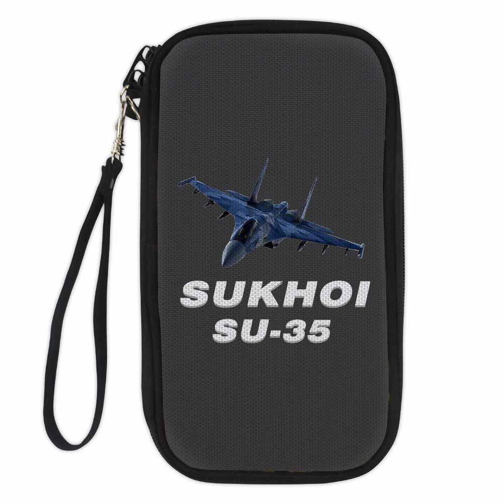 The Sukhoi SU-35 Designed Travel Cases & Wallets