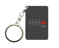 Thumbnail for Aviation Heartbeats Designed Key Chains