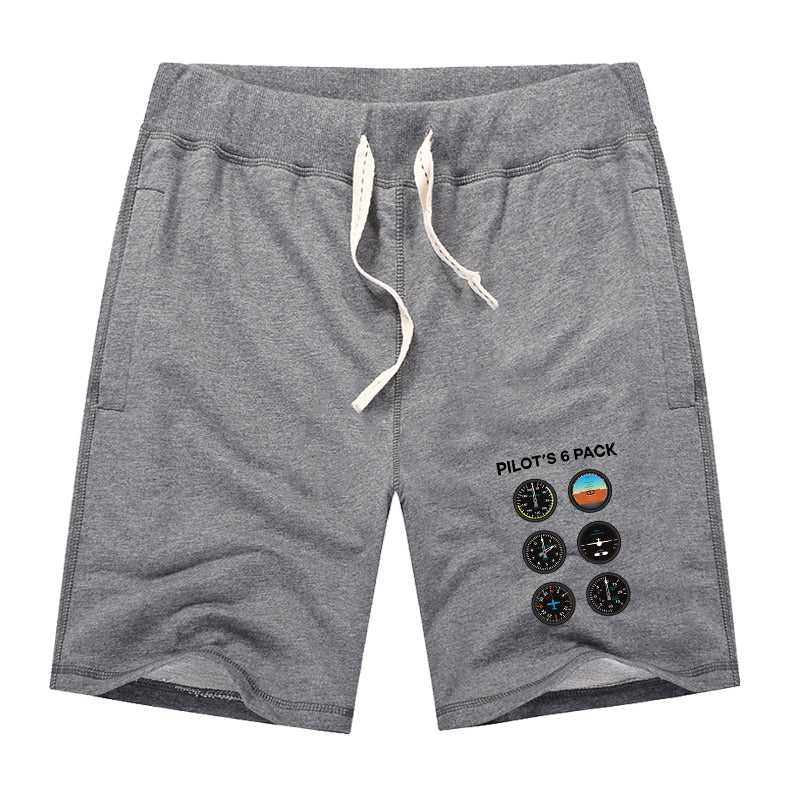 Pilot's 6 Pack Designed Cotton Shorts