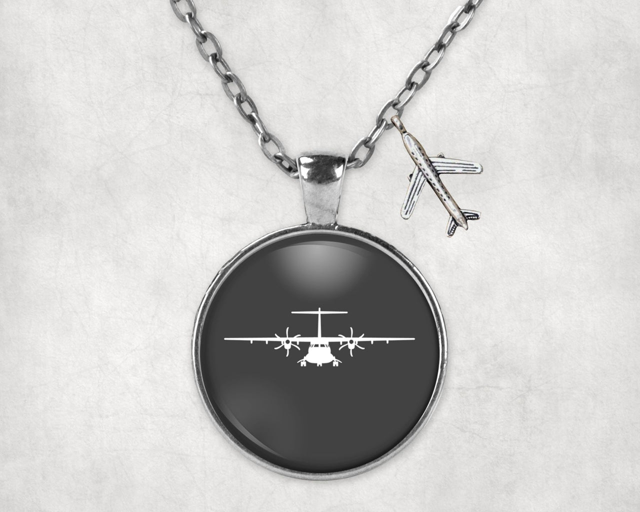 ATR-72 Silhouette Designed Necklaces