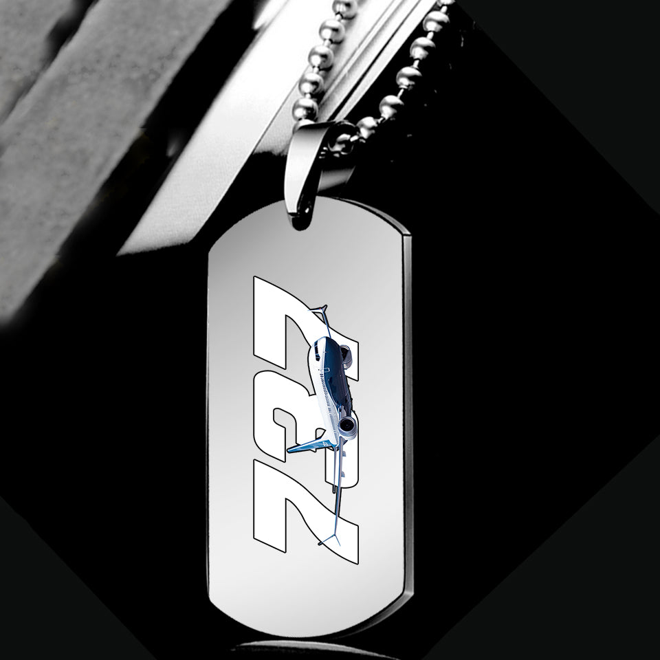 Super Boeing 737 Designed Metal Necklaces