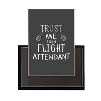 Thumbnail for Trust Me I'm a Flight Attendant Designed Magnets
