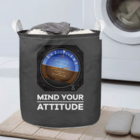 Thumbnail for Mind Your Attitude Designed Laundry Baskets