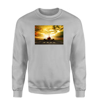 Thumbnail for Ready for Departure Passanger Jet Designed Sweatshirts