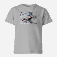 Thumbnail for US Air Force Show Fighter Jet 16 Designed Children T-Shirts