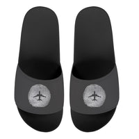Thumbnail for Aviation Finger Print Designed Sport Slippers