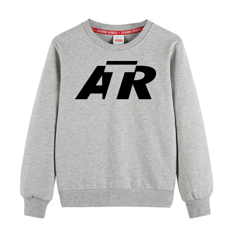 ATR & Text Designed "CHILDREN" Sweatshirts