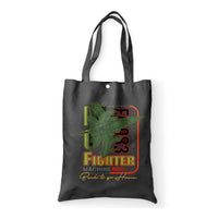 Thumbnail for Fighter Machine Designed Tote Bags