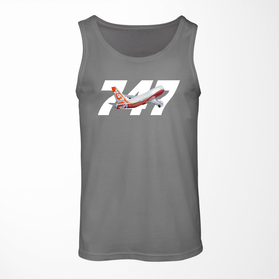 Super Boeing 747 Intercontinental Designed Tank Tops