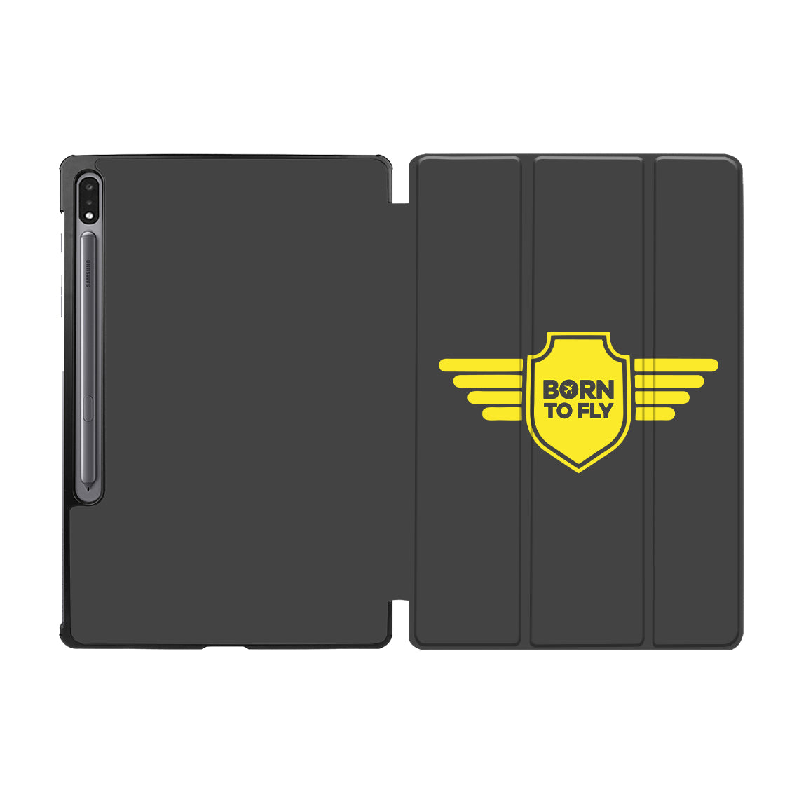Born To Fly & Badge Designed Samsung Tablet Cases