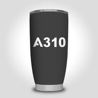 Thumbnail for A310 Flat Text Designed Tumbler Travel Mugs