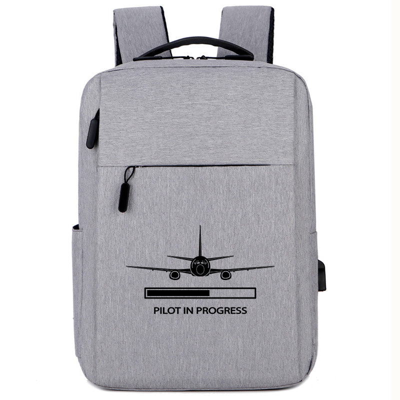 Pilot In Progress Designed Super Travel Bags