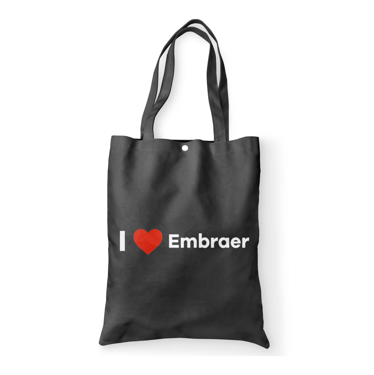 I Love Embraer Designed Tote Bags