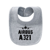 Thumbnail for Airbus A321 & Plane Designed Baby Saliva & Feeding Towels
