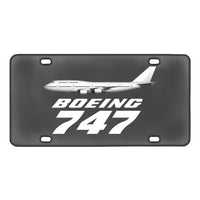 Thumbnail for The Boeing 747 Designed Metal (License) Plates