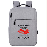 Thumbnail for If You're Cool You're Probably a Pilot Designed Super Travel Bags