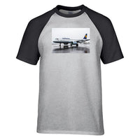 Thumbnail for Lufthansa A320 Neo Designed Raglan T-Shirts